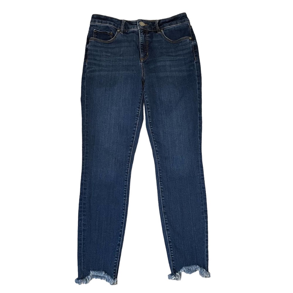 Loft Curvy Skinny Jeans Women's size 4 (27) Dark Wash